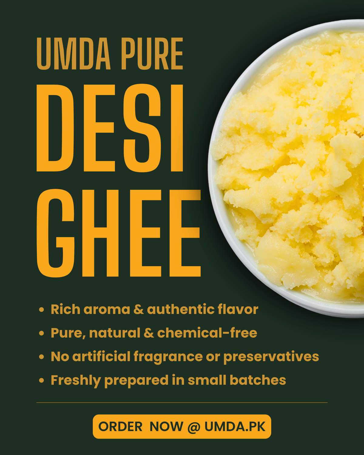 UMDA Pure Desi Ghee – Premium Desi Ghee in Pakistan