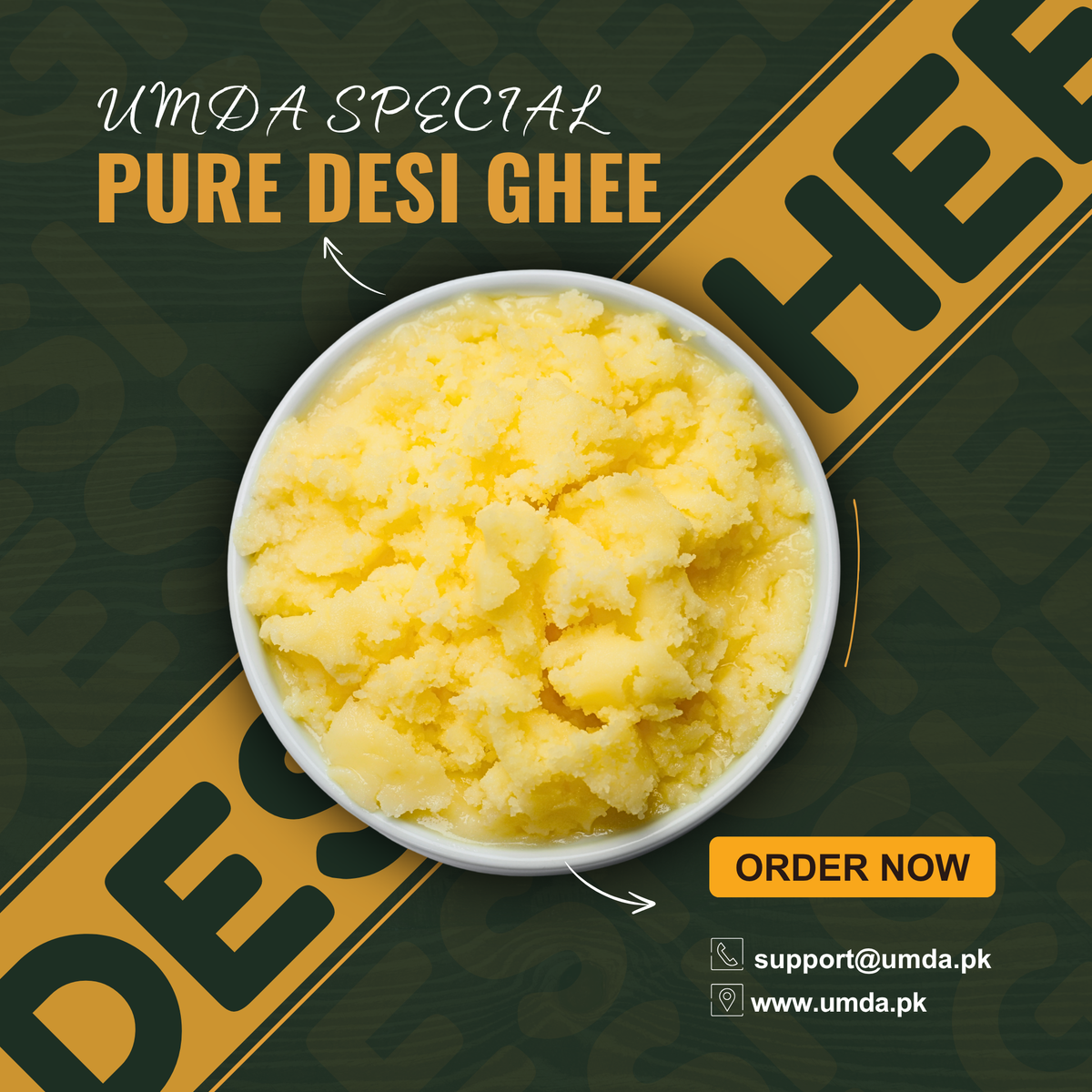 UMDA Pure Desi Ghee – Premium Desi Ghee in Pakistan