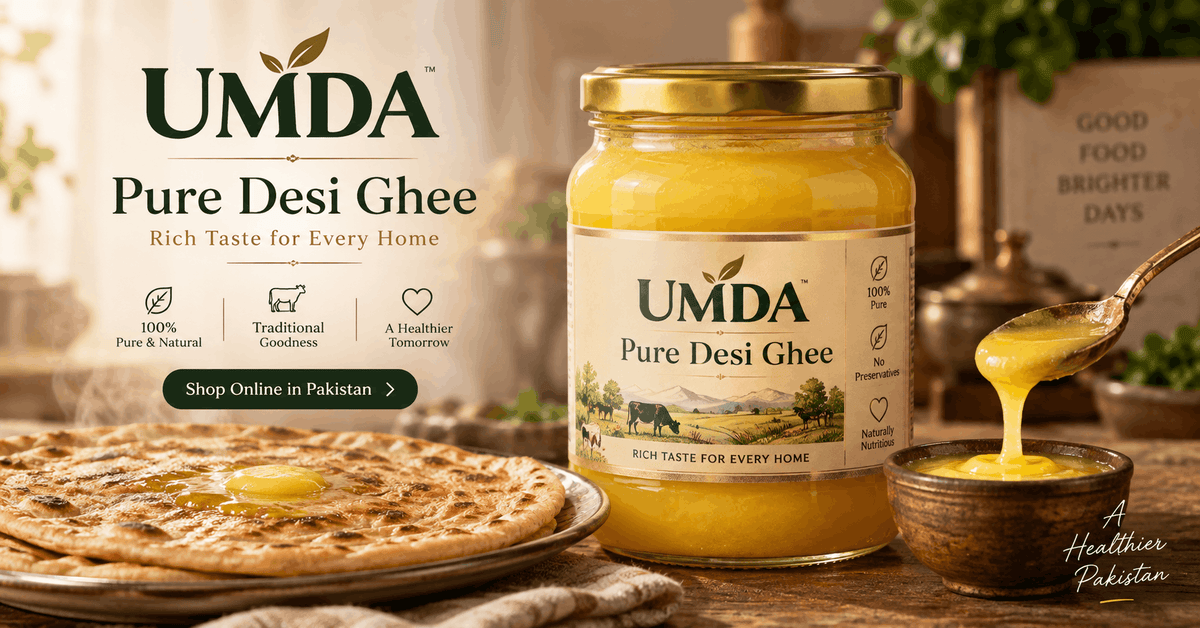 UMDA Pure Desi Ghee – Premium Desi Ghee in Pakistan